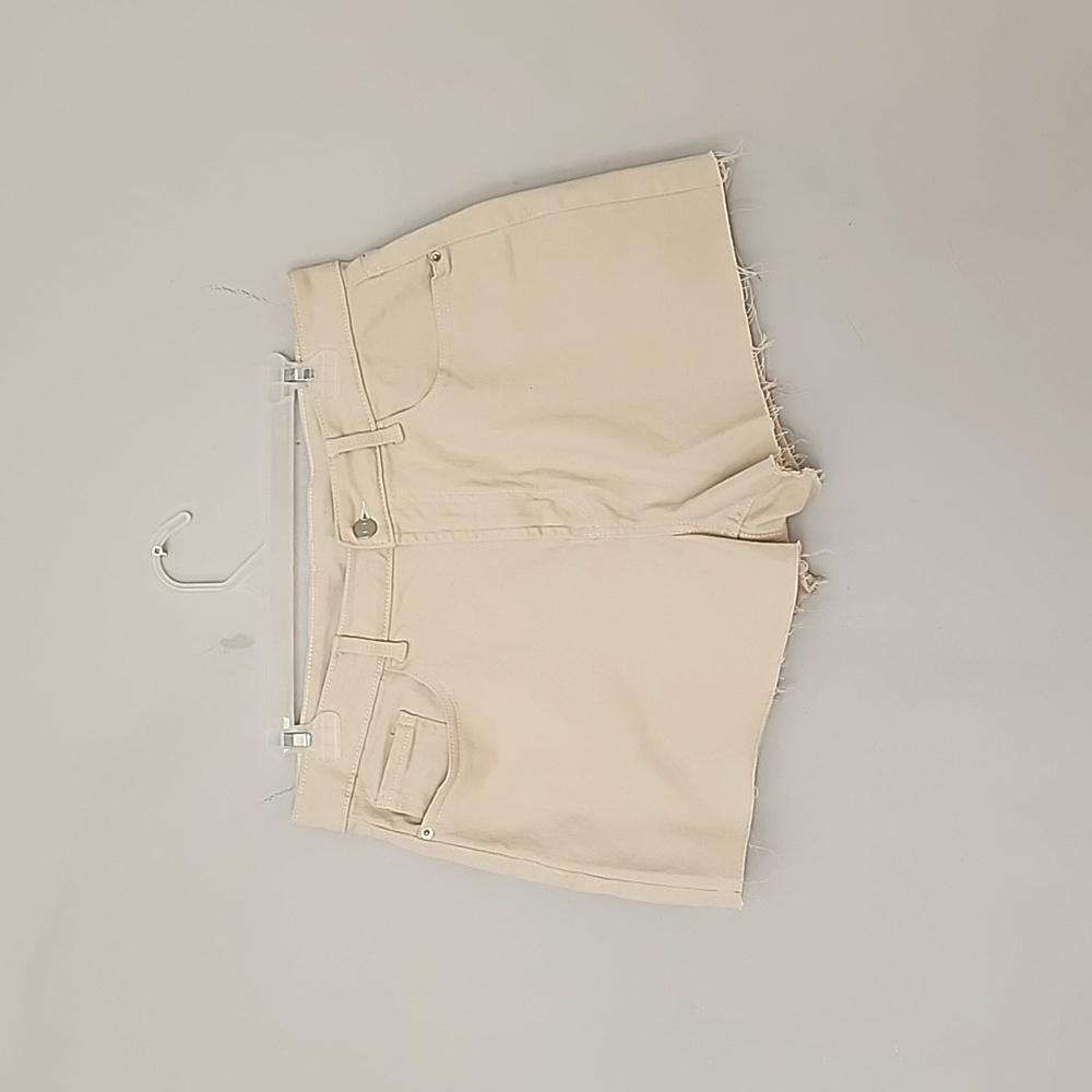 Beige jean short